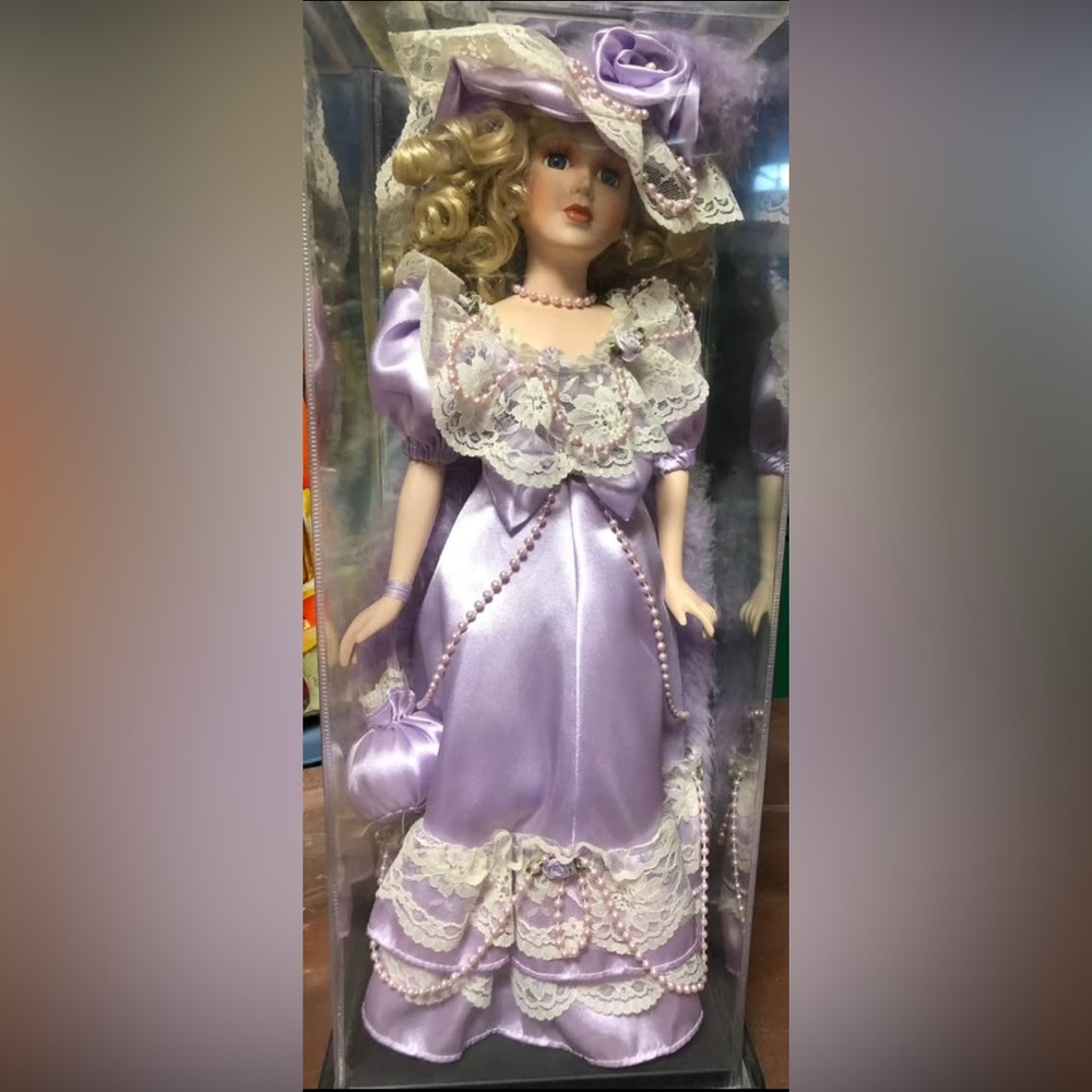 Baby’s dream porcelain doll Victorian lady